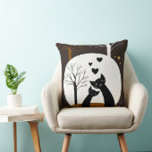 夜間子猫化粧枕 クッション (椅子)