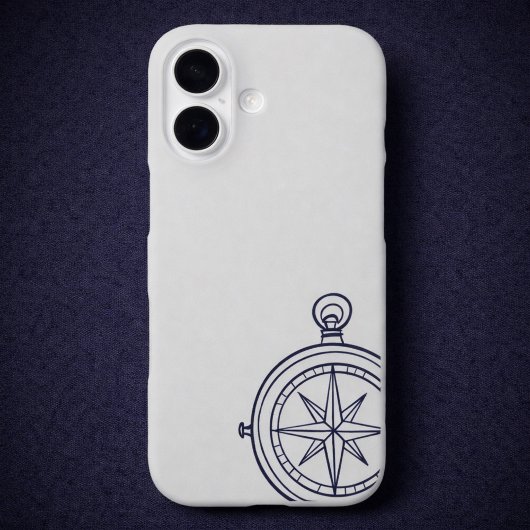 夜間学習 ダークアカデミア コンパス Case-Mate iPhoneケース