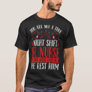 夜間救急ナースERナースER T Tシャツ
