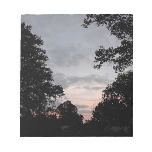 夜間滝 ノートパッド (正面)