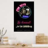 夜間監督者 – ダイビング(デザイン#2)ポスター ポスター (キッチン)