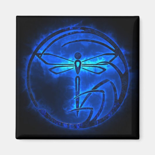 夜間監督者 – ドラゴンフライ マグネット (正面)