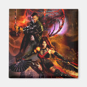 夜間監視員 – ワンダーマグネット マグネット (正面)