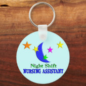 夜間看護助手 キーホルダー (正面)