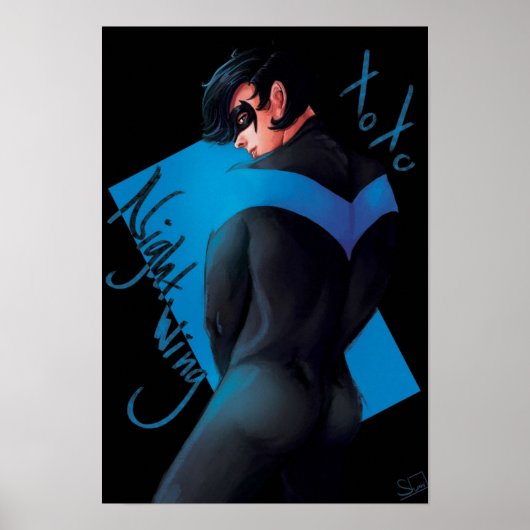 夜間翼 ポスター (正面)