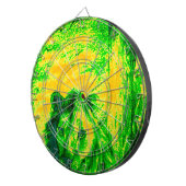 夜間視覚 ライオン アート 蛍光プリント ダーツボード (正面右)