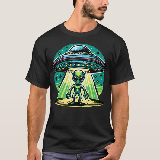 夜間訪問者 Tシャツ (正面)