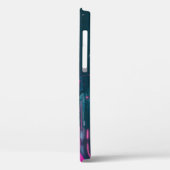 夜間通りにネオン灯を盛り合わせる Case-Mate iPhoneケース (裏面 / 左)