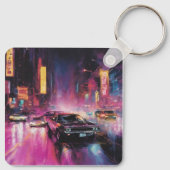 夜間通りレース鮮やか市 キーホルダー (裏面)