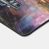 夜間通りレース鮮やか市 デスクマット (コーナー)