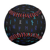 夜間野球で北上する 野球ボール (裏面)