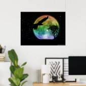 夜間飛行 ポスター (ホームオフィス)