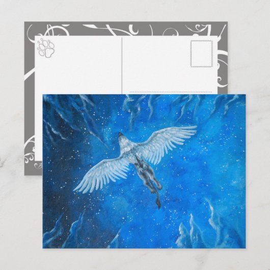 夜間飛行 ポストカード (正面/裏面)