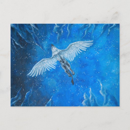 夜間飛行 ポストカード (正面)