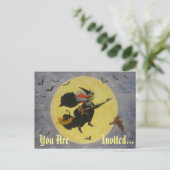 「夜間飛行!」招待状 インビテーションポストカード (スタンド正面)