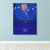 夜間 キャンバスプリント (インサイチュ (ウッドフロア))