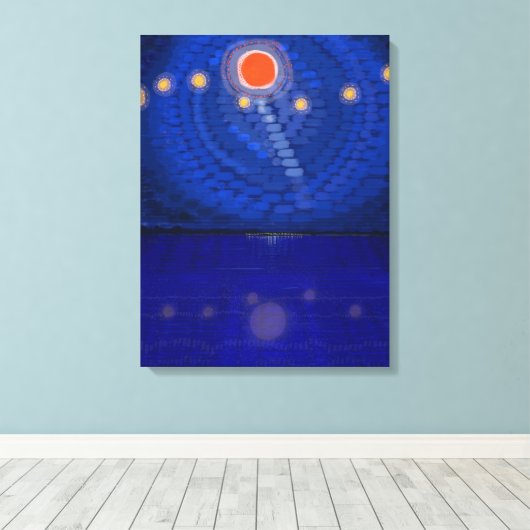 夜間 キャンバスプリント (インサイチュ (ウッドフロア))