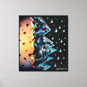 夜間 キャンバスプリント (正面)