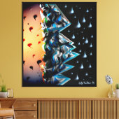 夜間 キャンバスプリント (インサイチュ (リビング))