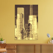 夜間III キャンバスプリント (インサイチュ (リビング))