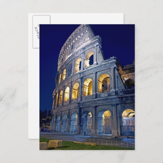 夜陰で ポストカード (正面/裏面)