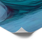 夜静かのクリスマス・クリスチャン・アート、イエスと ポスター (角)