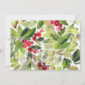 夜静かのホリデ数々のーカード シーズンカード (裏面)