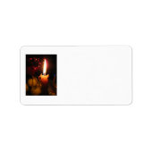 夜静かの住所 シール (正面)