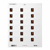 夜静かの住所 シール (フルシート)