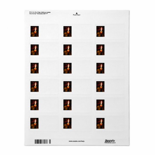 夜静かの住所 シール (フルシート)