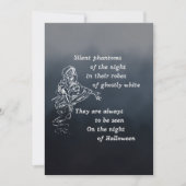 夜静かの幻影 – ヴィンテージハロウィーン シーズンカード (正面)