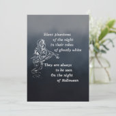 夜静かの幻影 – ヴィンテージハロウィーン シーズンカード (スタンド正面)