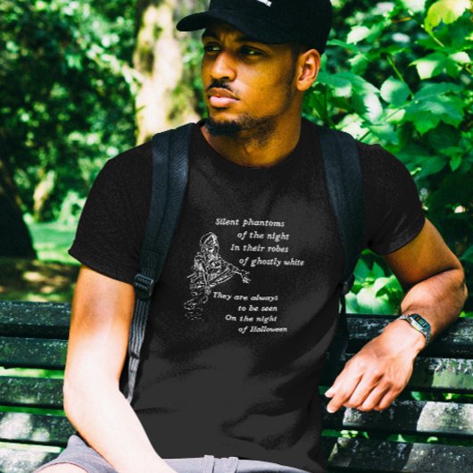 夜静かの幻影 – ヴィンテージハロウィーン Tシャツ