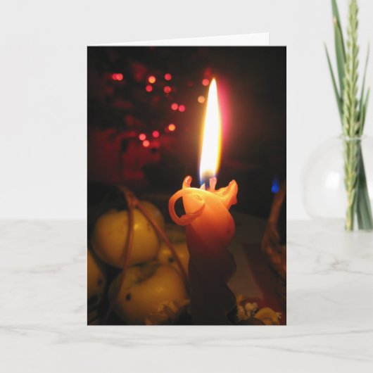 夜静かの挨拶 シーズンカード (正面)