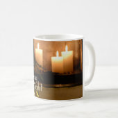 「夜静かの聖なる夜」愛するクリスマスキャロル コーヒーマグカップ (正面右)