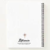 『夜静かの聖夜のスケッチブック』 ノートブック (裏面)