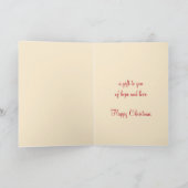 夜静かの聖降誕祭祈天使の赤 シーズンカード (内部)