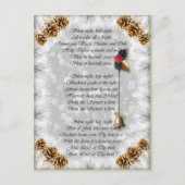 夜静かの詩 ポストカード (正面)