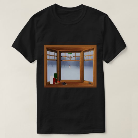夜静かのTシャツ Tシャツ (デザイン正面)