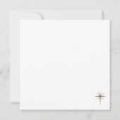 夜静か聖なる夜フラットカード5.25 (裏面)