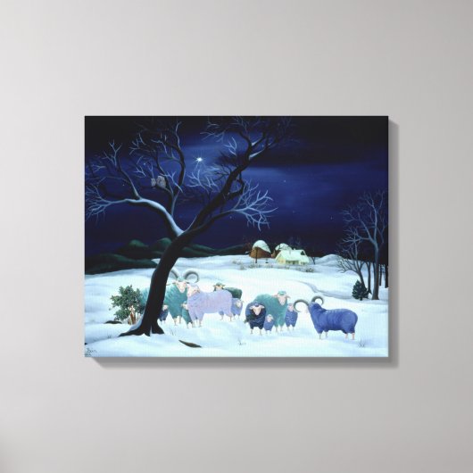 夜静か聖なる夜1995 キャンバスプリント (正面)