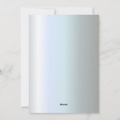 夜静か聖夜三位一体キャンドル シーズンカード (裏面)