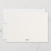 夜静か金フェイク箔クリスマスフォトホワイト シーズンカード (裏面)