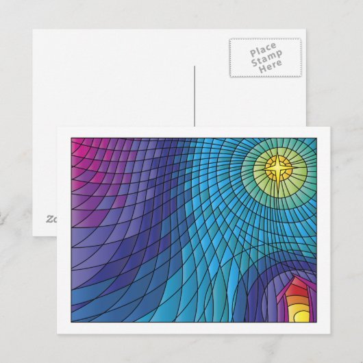 夜静か間 ポストカード (正面/裏面)