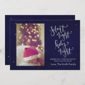 夜静か | クリスマスカード (正面/裏面)