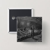 夜非難の聖なる書物、経典の読者 缶バッジ (正面&裏面)