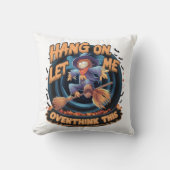 夜飛んでいるのかかし クッション (正面)