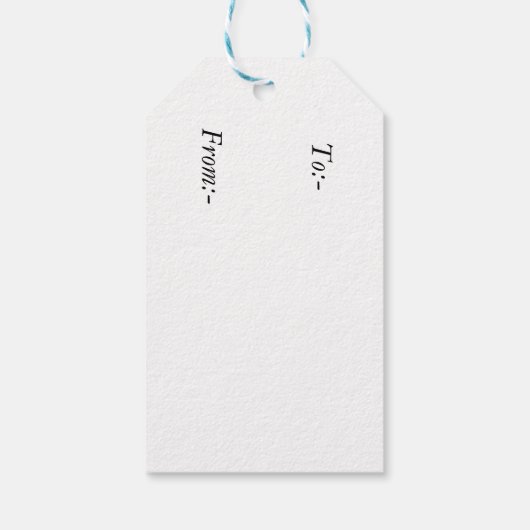 夜食を待っているカワセミ ギフトタグ (裏面)