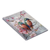 夜食を待っているカワセミ ノートブック (右側)