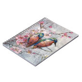 夜食を待っているカワセミ ノートブック (左側)